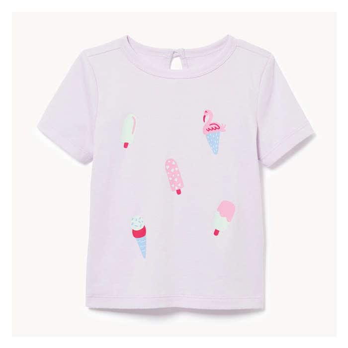 Baby Girls' Cotton Jersey T-Shirt
